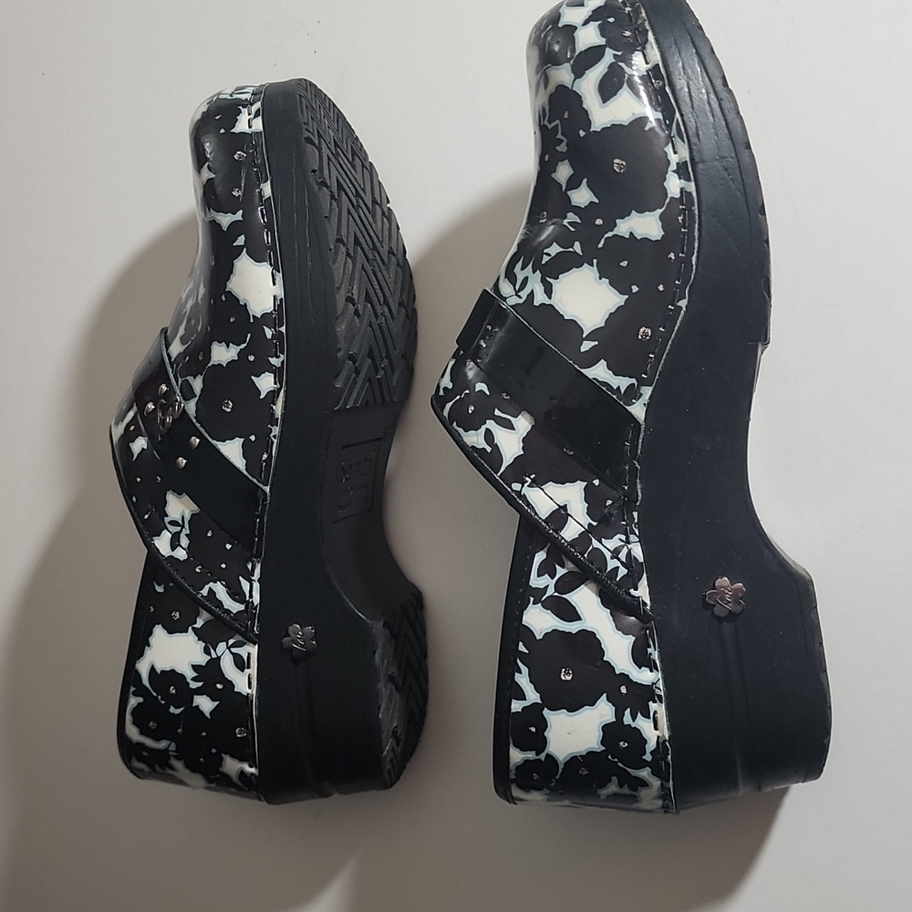 Sanita Clogs Koi Black and White - Picture 4 of 9